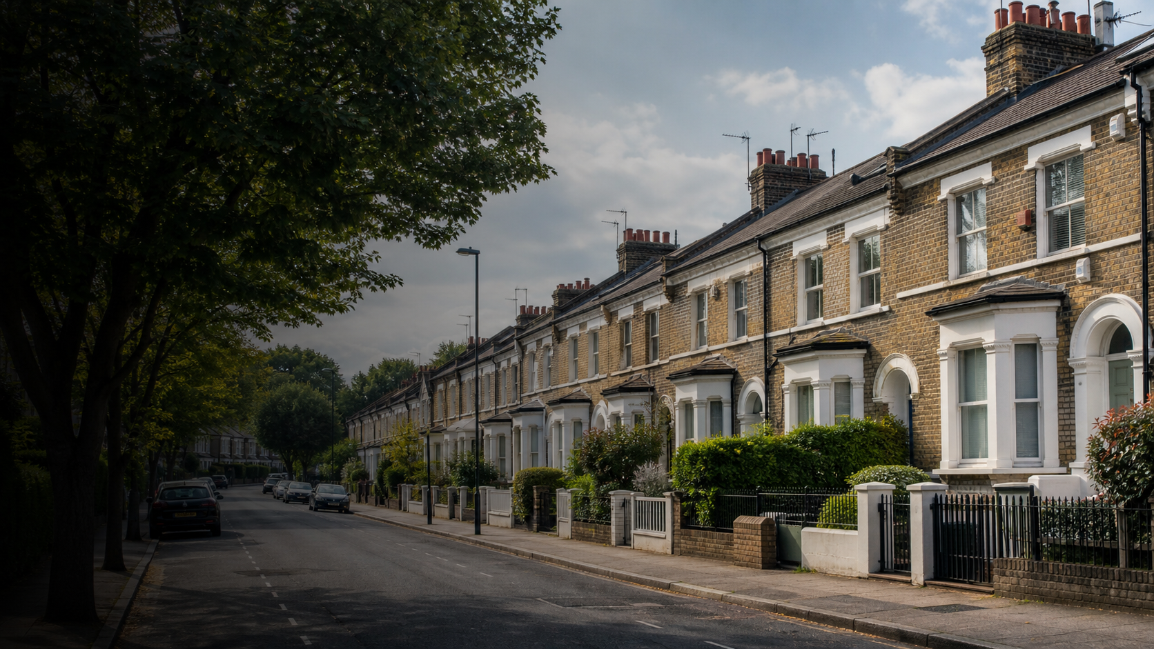 Well maintained UK residential street
